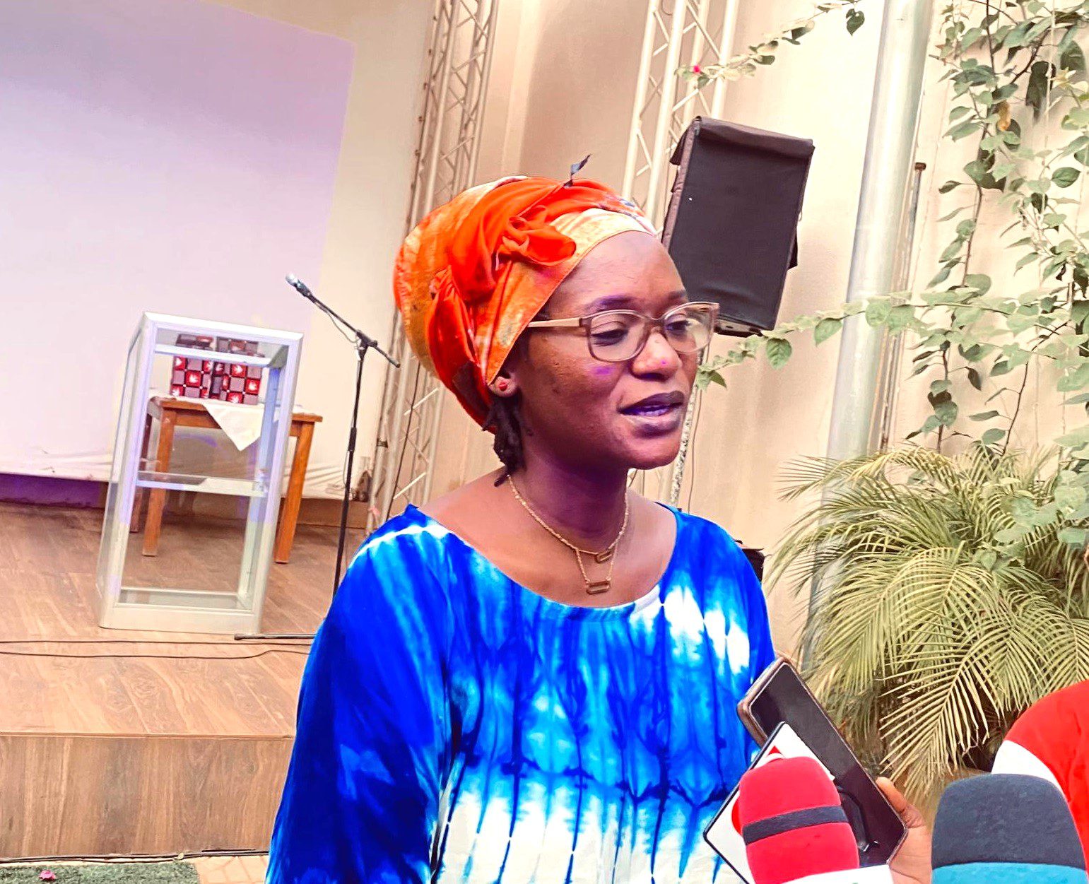 présidente de Wikimédia Burkina Faso, Bassératou Kindo