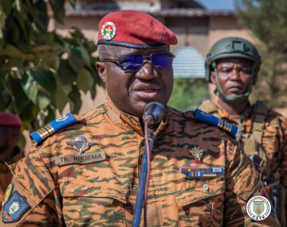 Colonel Théophile NIKIEMA, Chef d’État-Major Général Adjoint des Armées et Commandant du Commandement des Opérations du Théâtre National (COTN)