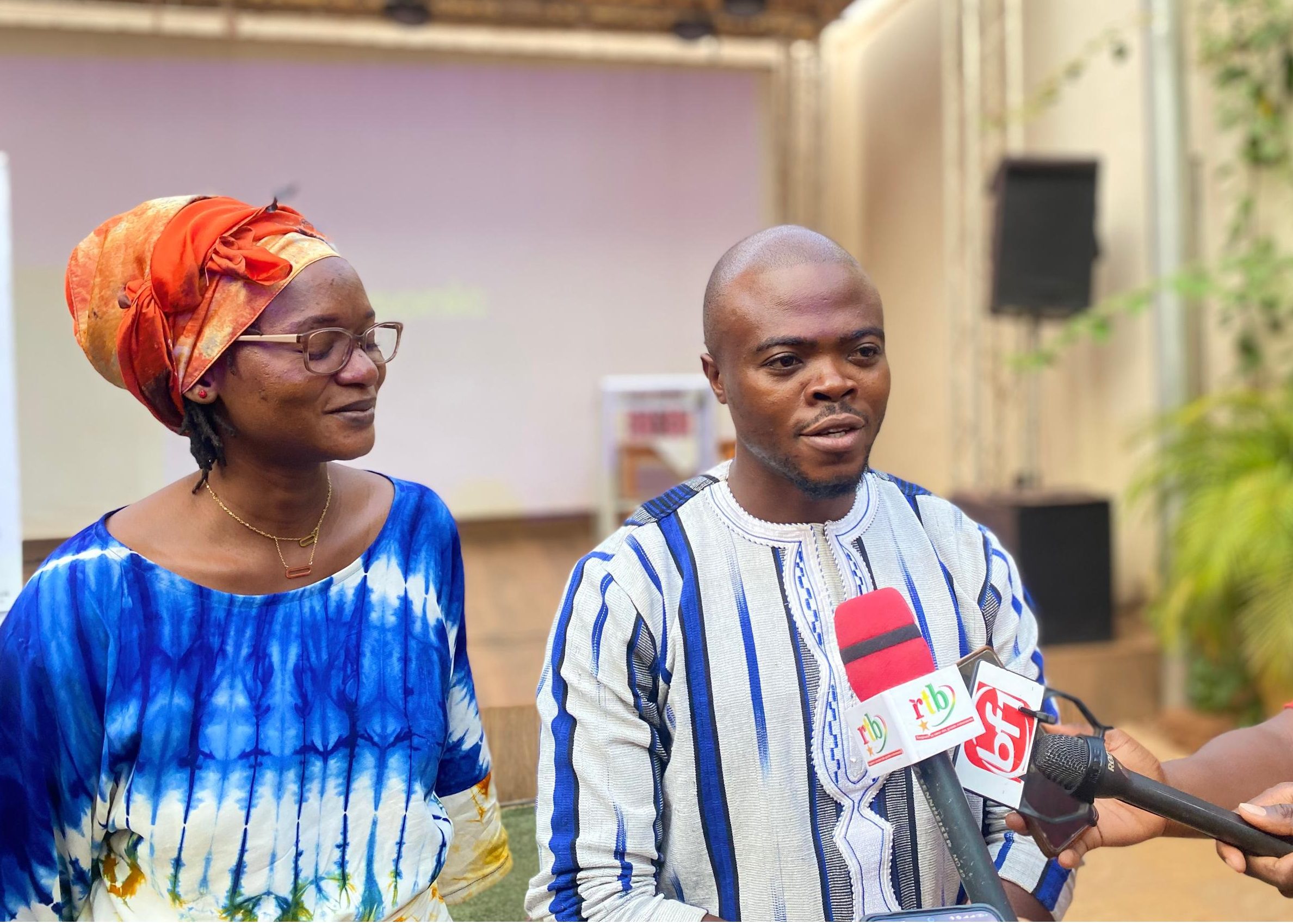 Ezin Kokou Ronny, co-fondateur de Wikimédia Burkina et coordonnateur du projet Afrocreatives