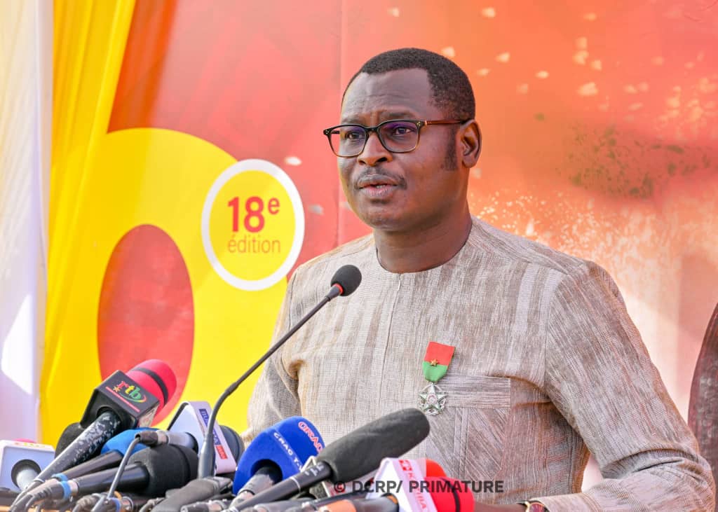 Gilbert Ouédraogo ministre chargé de la Culture