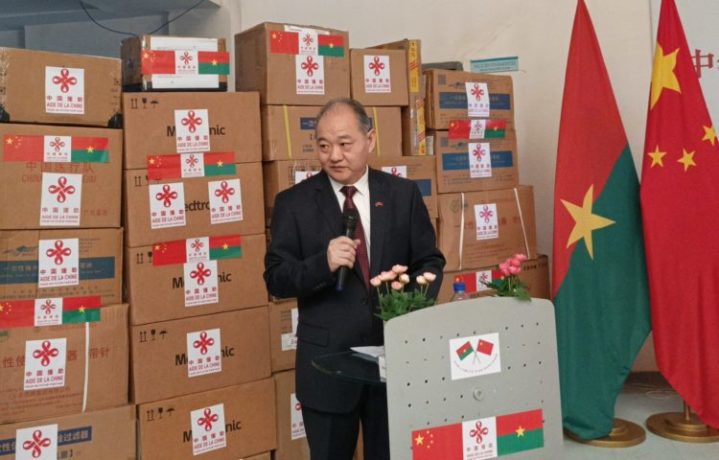 Zhao Deyong, ambassadeur de Chine au Burkina