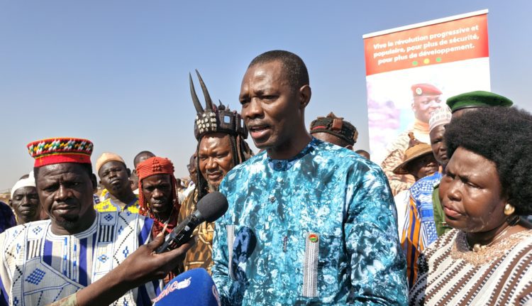 Roger Baro, ministre en charge de l'Environnement