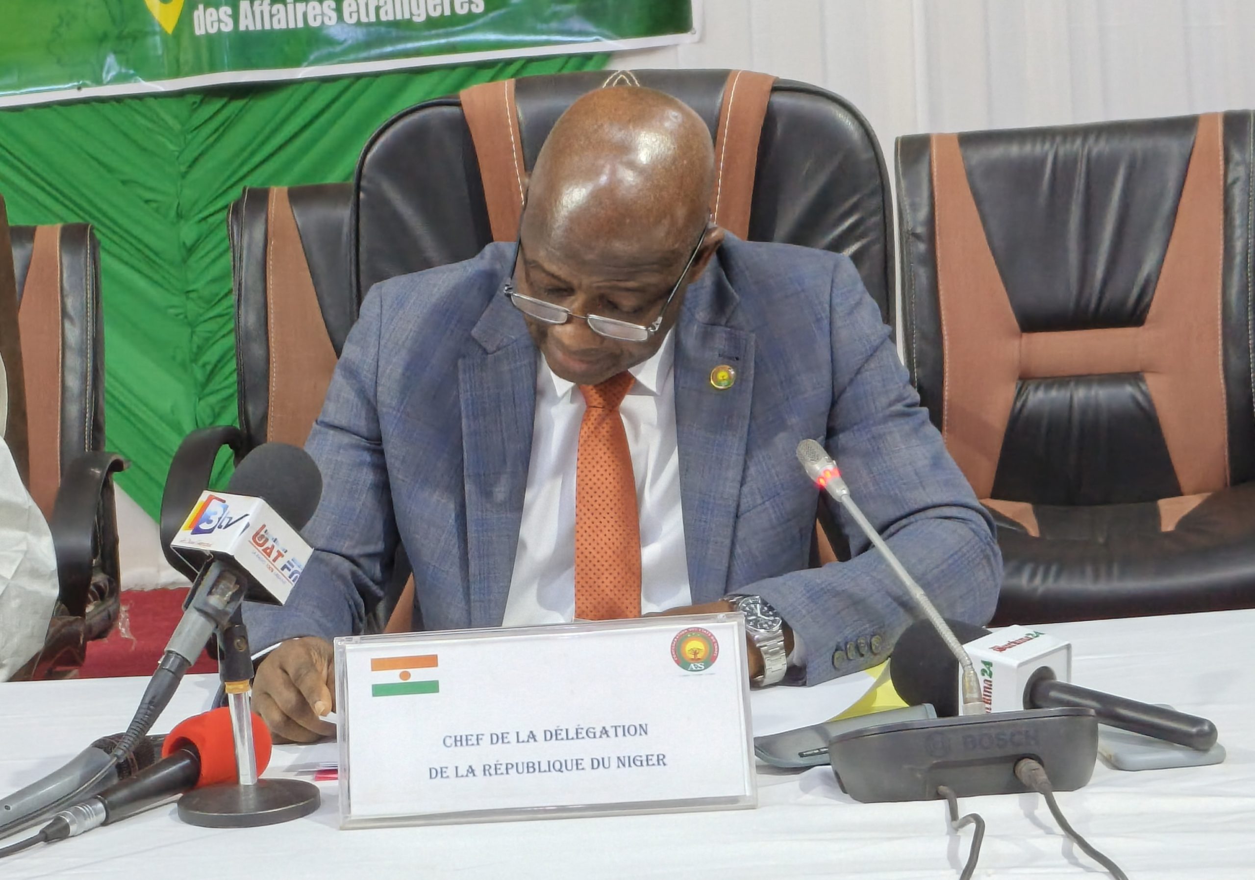 Alhassane Ousmane, chef de la délégation nigérienne