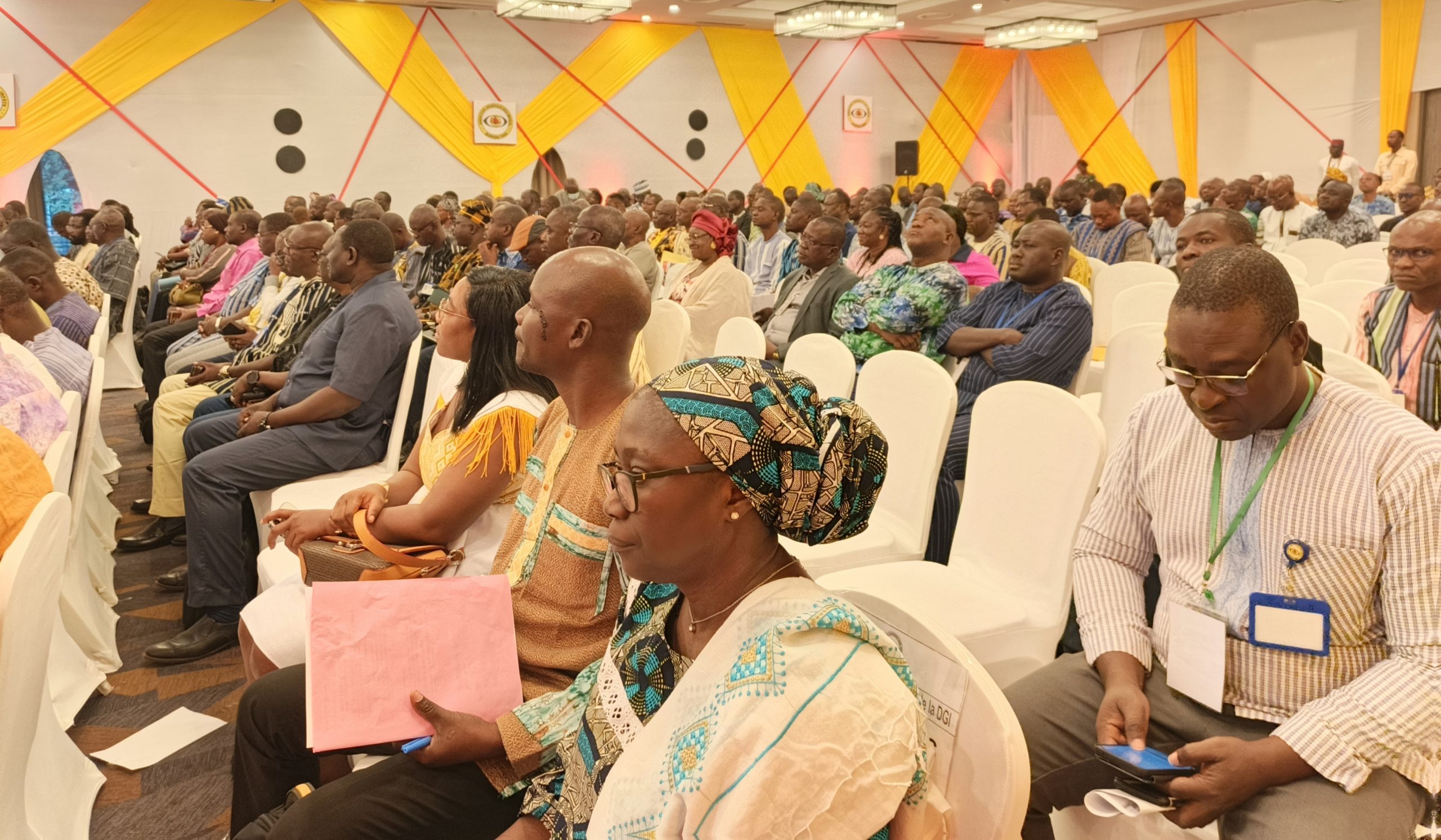 Vue des participants