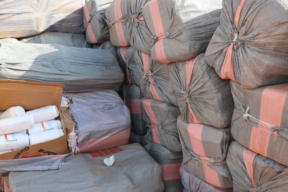 des marchandises prohibées de produits licites