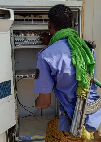 la Gendarmerie rétablit le réseau téléphonique et redonne souffle à la vie communautaire