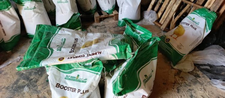 reconditionnement illégal d’aliments pour bétail et volailles