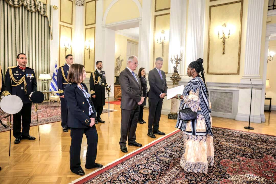 Ambassadeur extraordinaire et plénipotentiaire du Burkina Faso auprès de la Grèce, Cyrile GANOU/BADOLO
