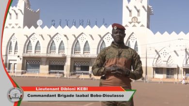 Le Lieutenant Dibloni KEBI est le Commandant de la Brigade Laabal Bobo-Dioulasso