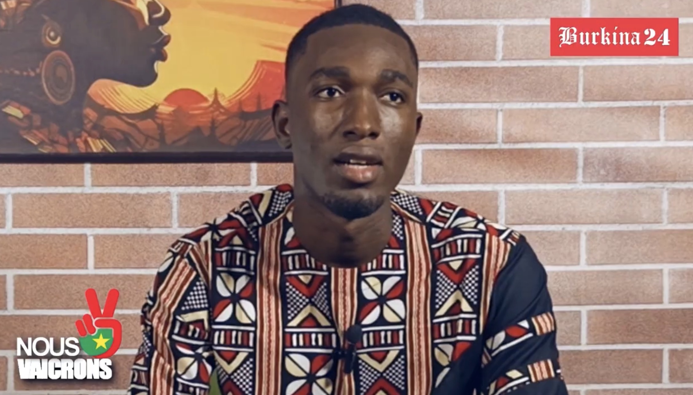 Magloire Wendkuni Ouédraogo, étudiant en Master 2, passionné de la Culture