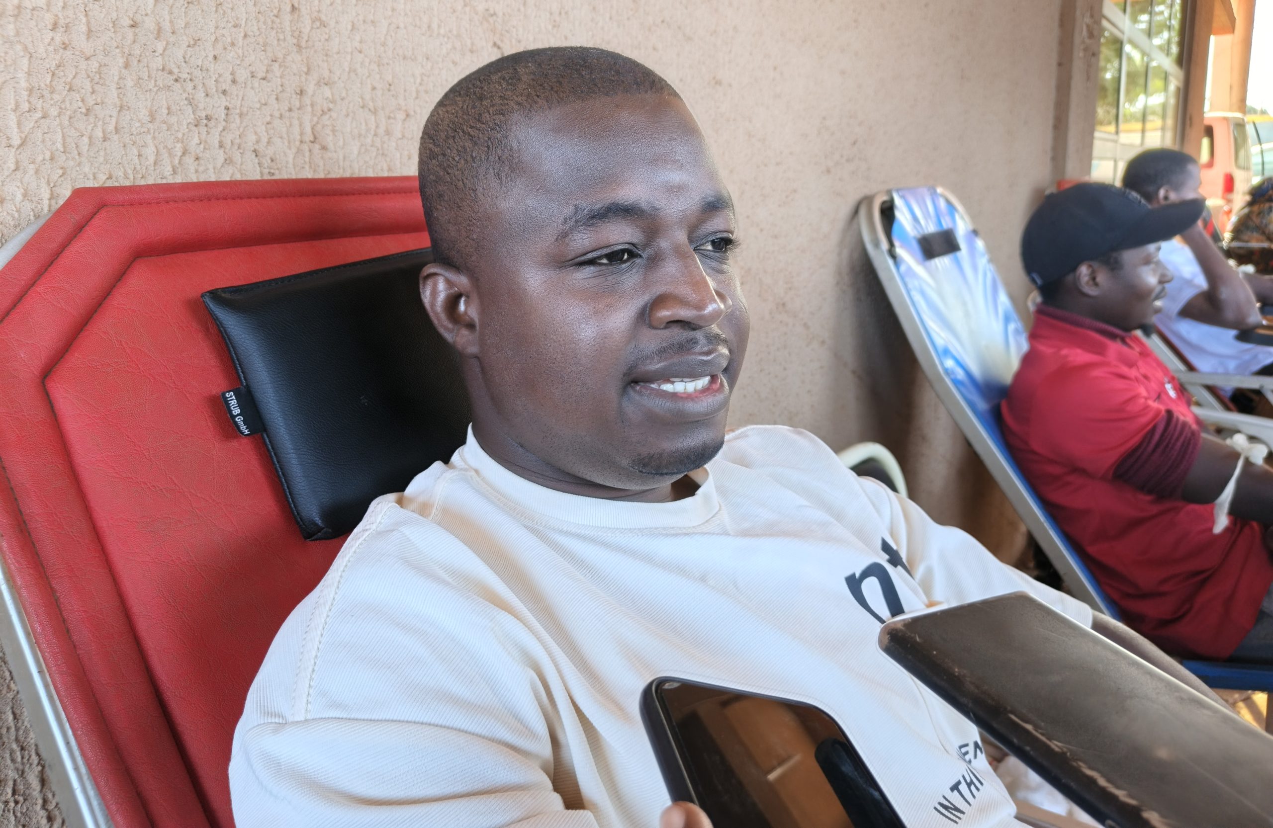 Moumouni Koudougou, président de l’association Zéro Goûte de Sang sur la Route