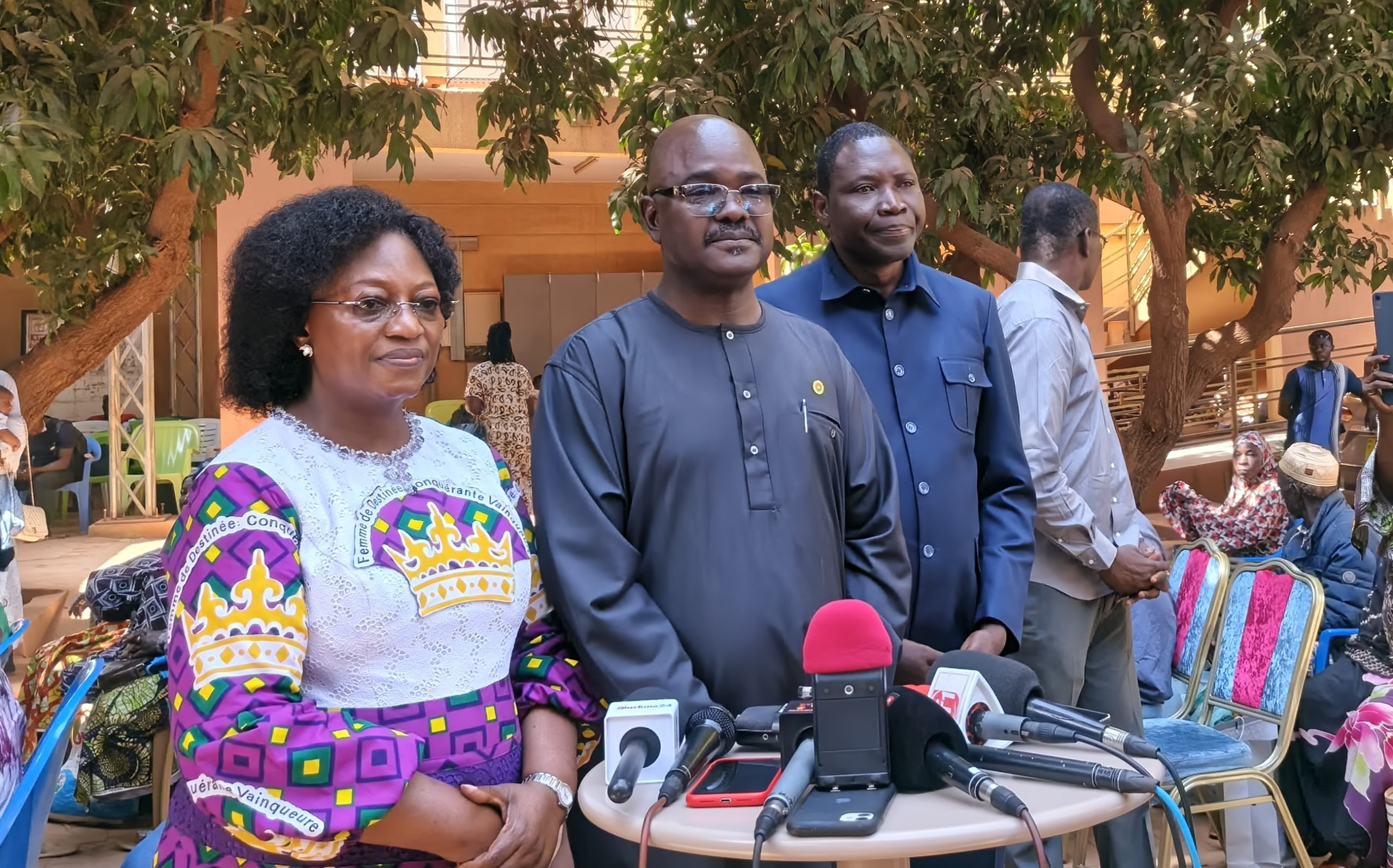 Le secrétaire général du ministère de l’Action sociale, Émile Zabsonré