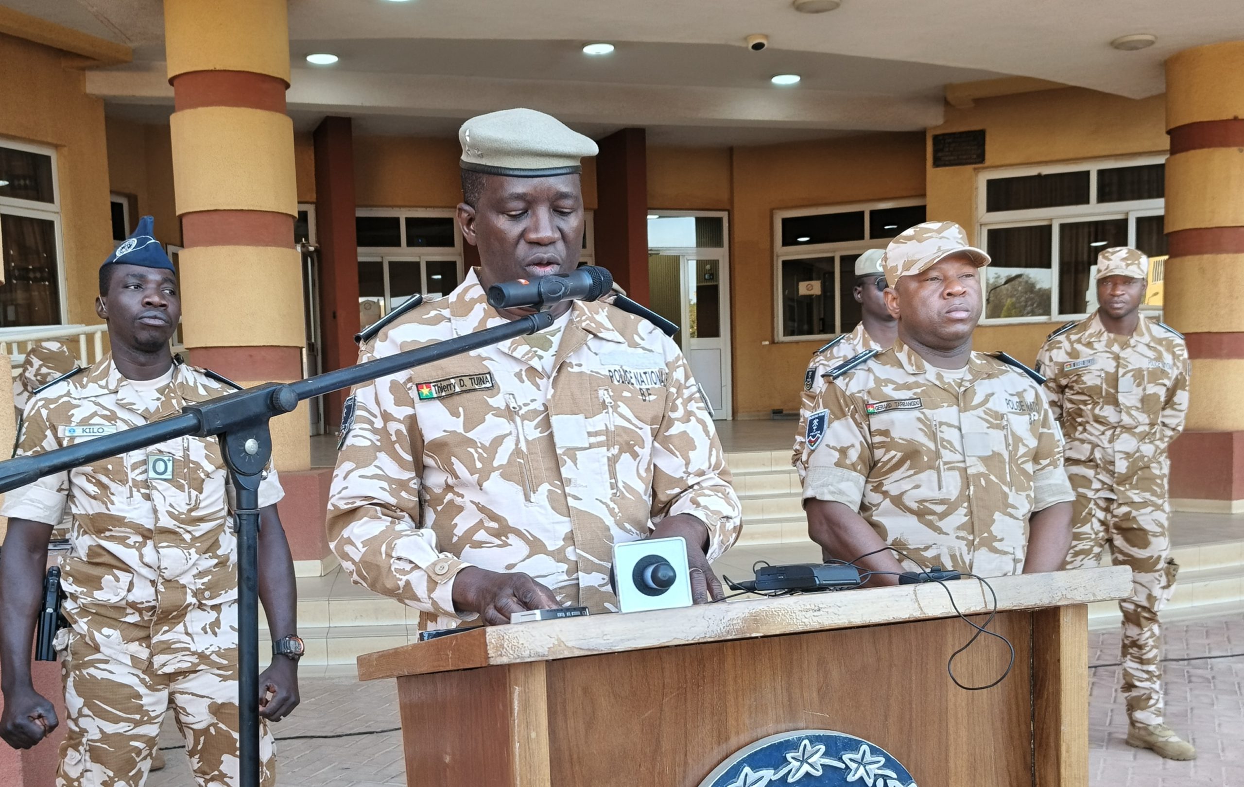 Thierry Tuina, directeur général de la Police nationale