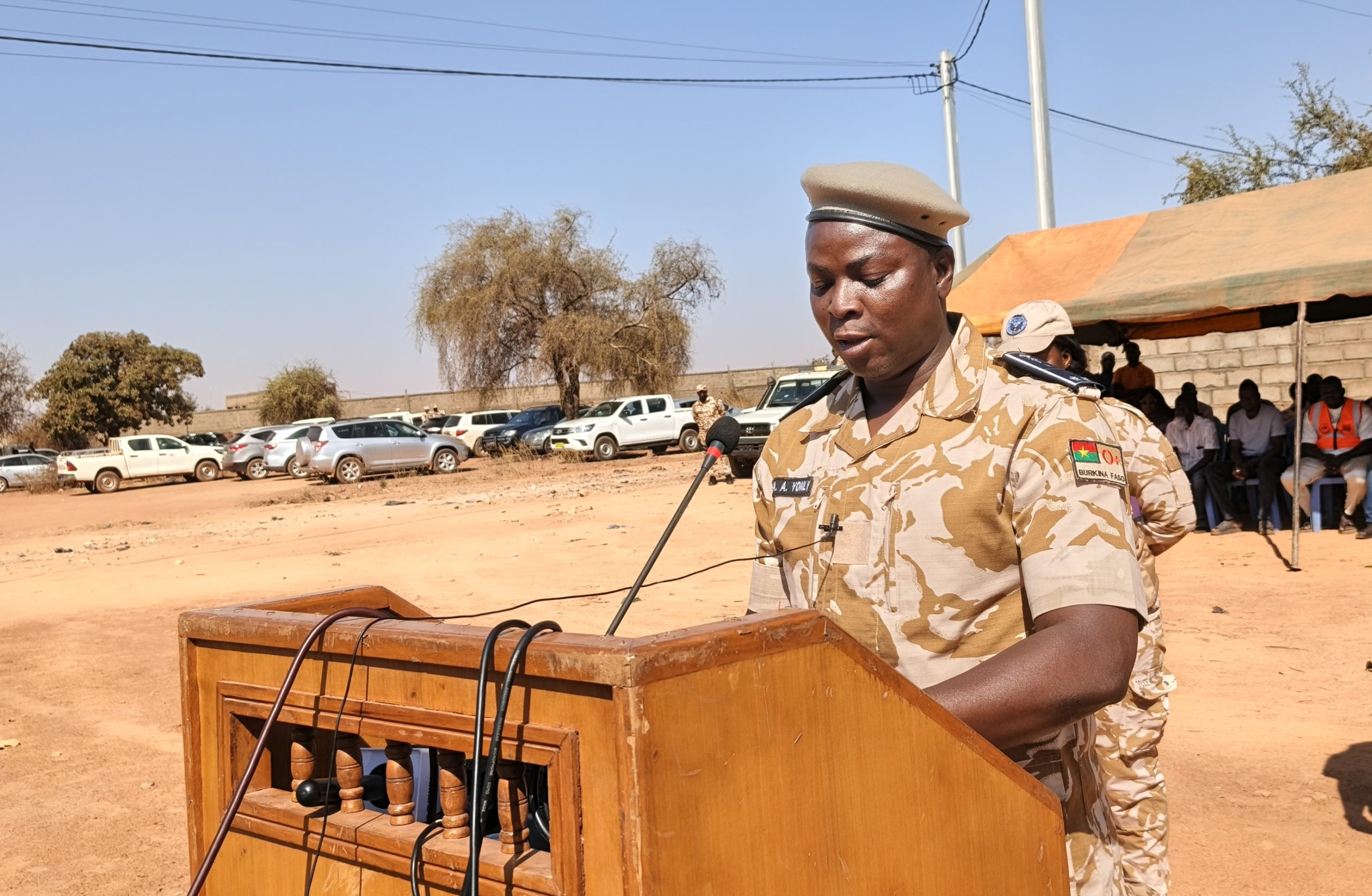 Adjima Abdoulazize Yonli, directeur régional de la Police nationale
