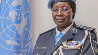 Inspectrice Mamouna Ouédraogo de la Police Nationale