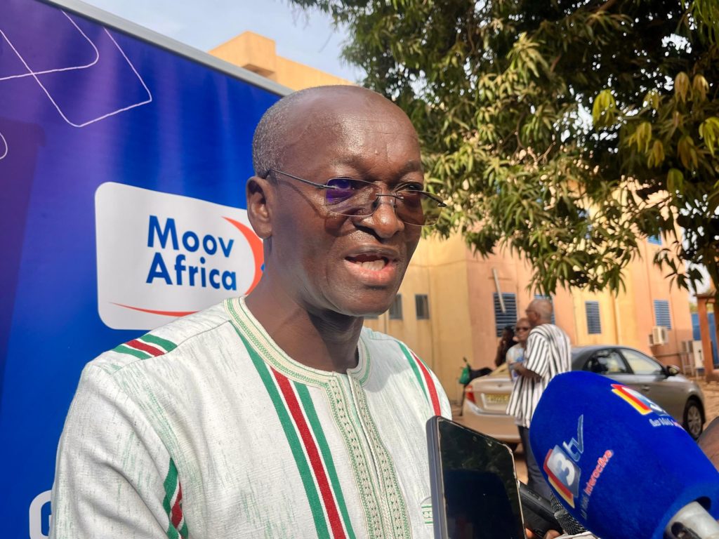 Gérard Lompo, Directeur des Services de Moov Africa Burkina Faso