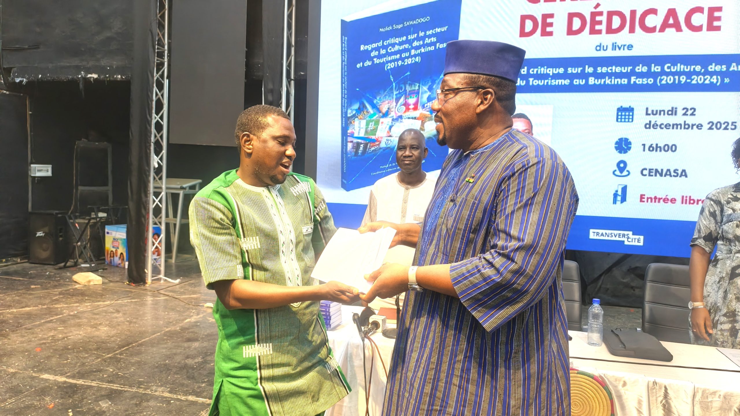 Représentant le ministre en charge de la Culture, Dr Dramane Konaté