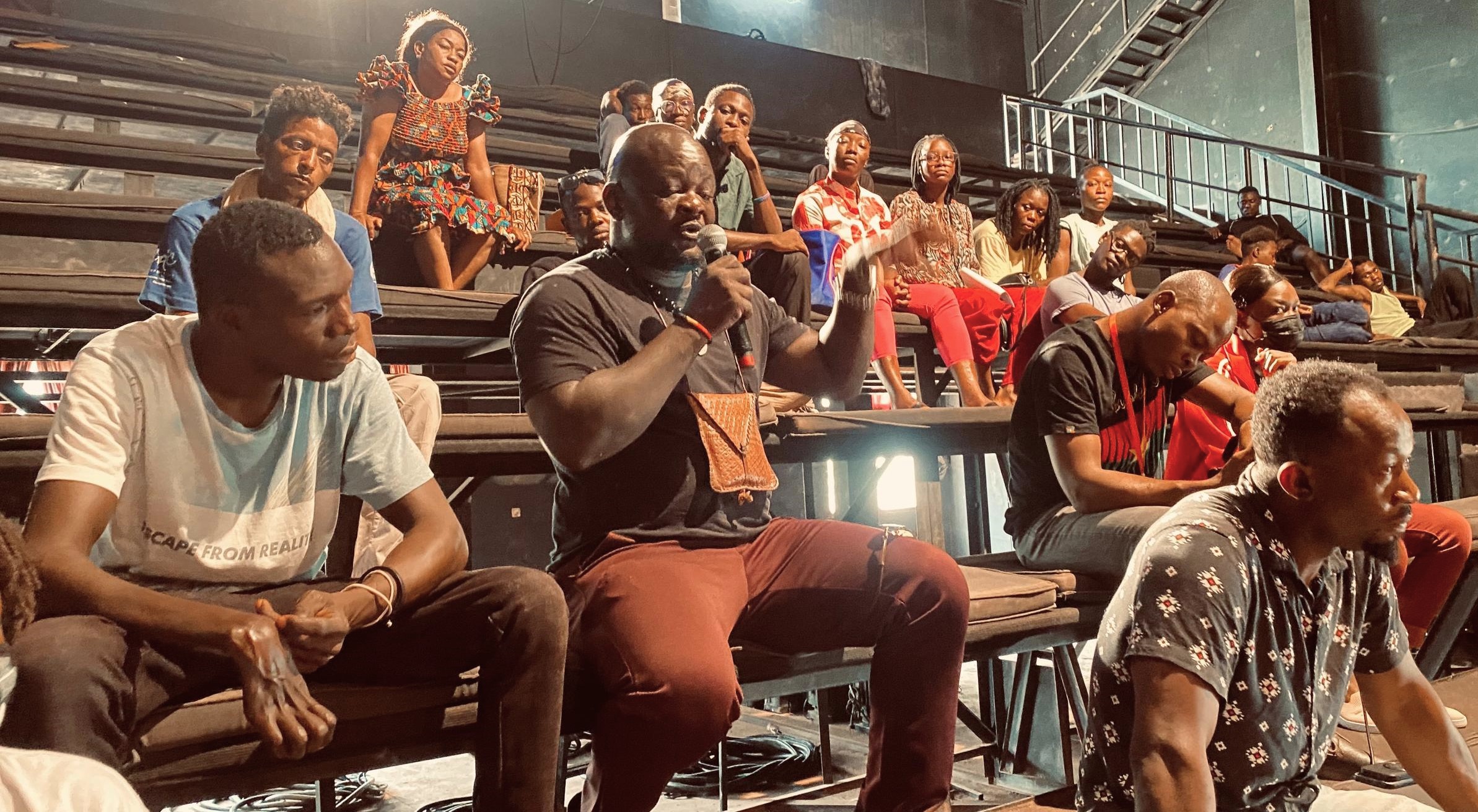 Marius Sawadogo, danseur et ancien étudiant du CDC