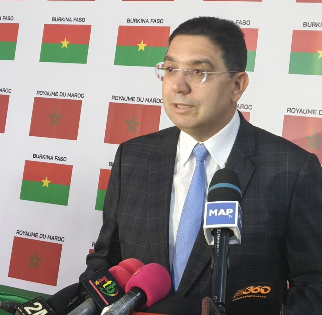 Nasser Bourita, ministre des Affaires étrangères du Royaume chérifien,