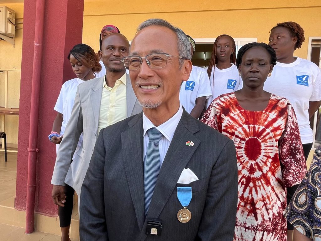L'Ambassadeur du Japon au Burkina, Nagashima Jun