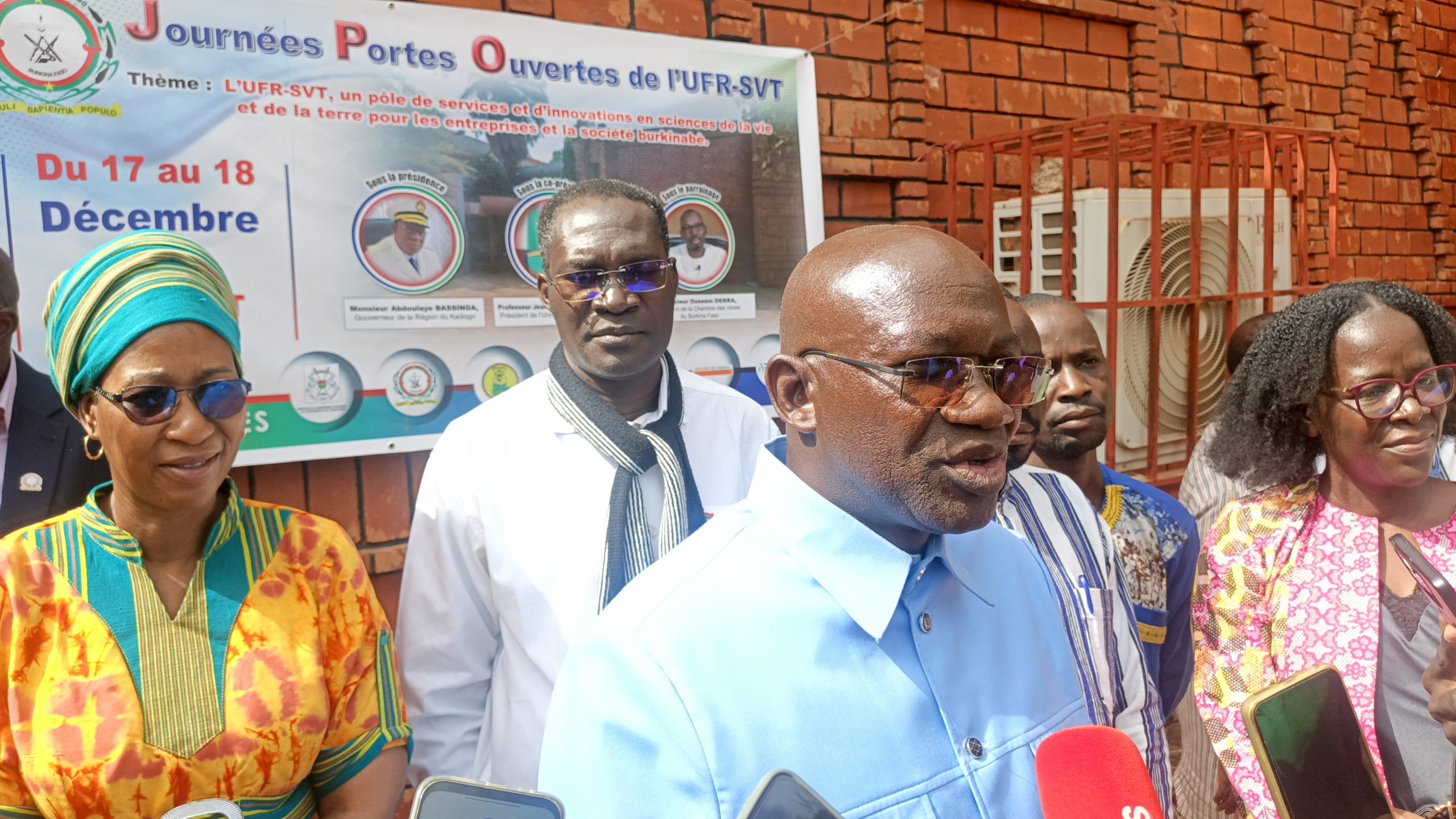 directeur actuel de l’UFR/SVT, le Pr. Patrice Zerbo