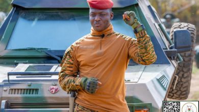 Le Capitaine Ibrahim Traoré, Président du Faso