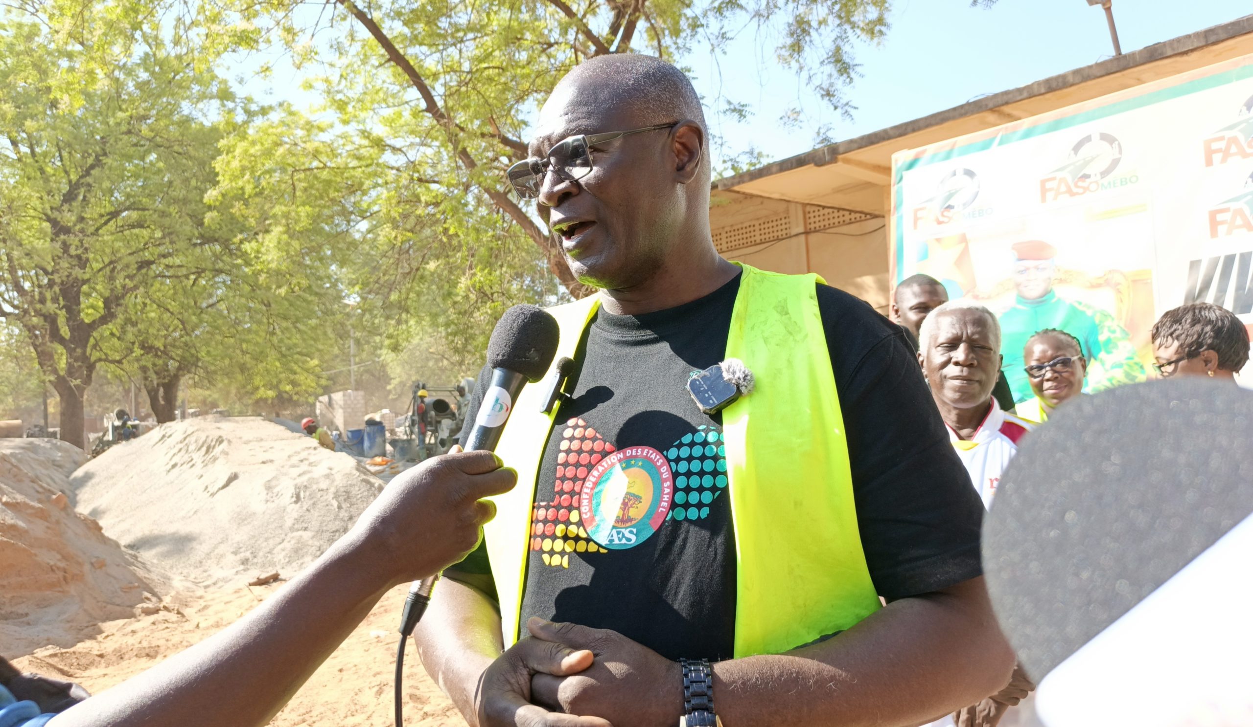 Badiel Balélé, président de l’Union des ressortissants burkinabè vivant en RDC
