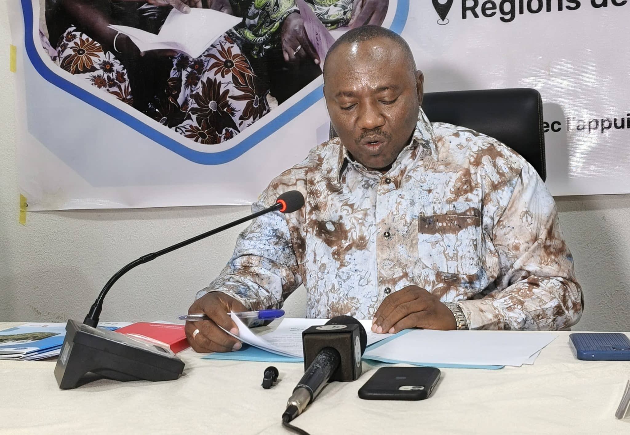 Adama Boro, directeur général du Foncier, de la Formation et de l’Organisation du Monde Rural (DGFOMR)