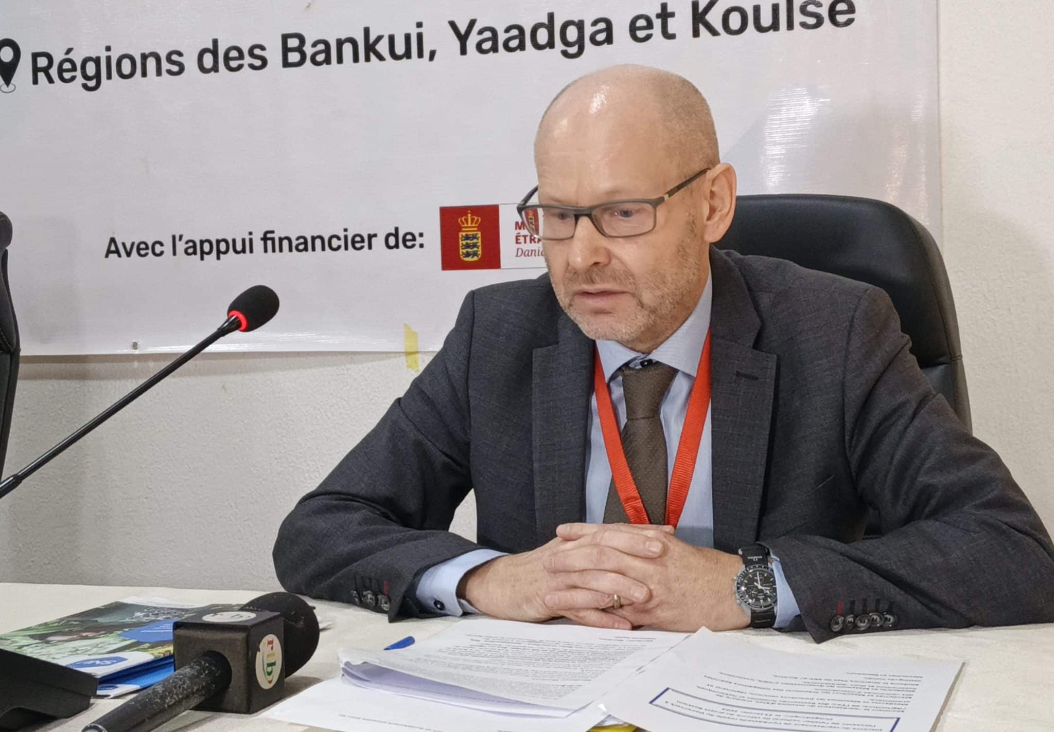 Peter Kjaer, chargé d’Affaires par intérim de l’Ambassade du Danemark