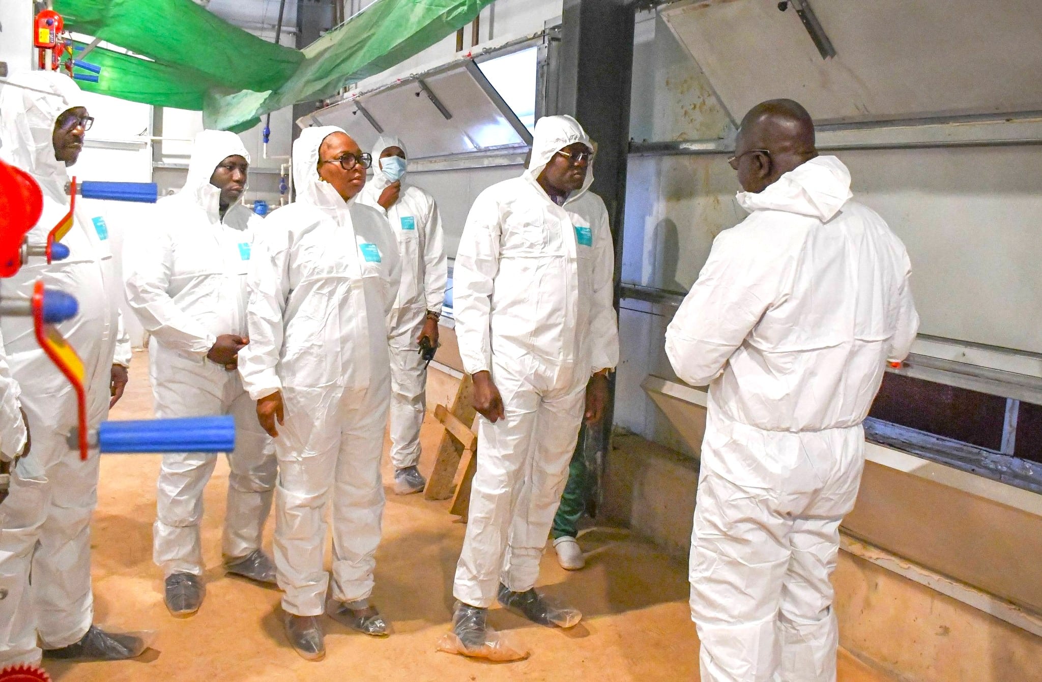 Dr Aboubakar Nacanabo, accompagné de la ministre déléguée chargée du Budget, Fatoumata Bako/Traoré