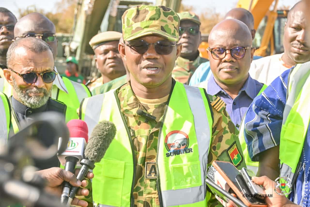 Commandant Ismael Sombié, ministre en charge de l'agriculture