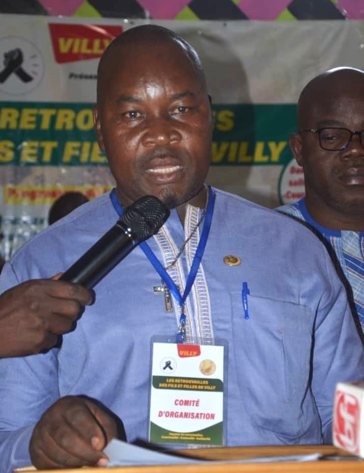 Vincent Zoma, président du comité d'organisation