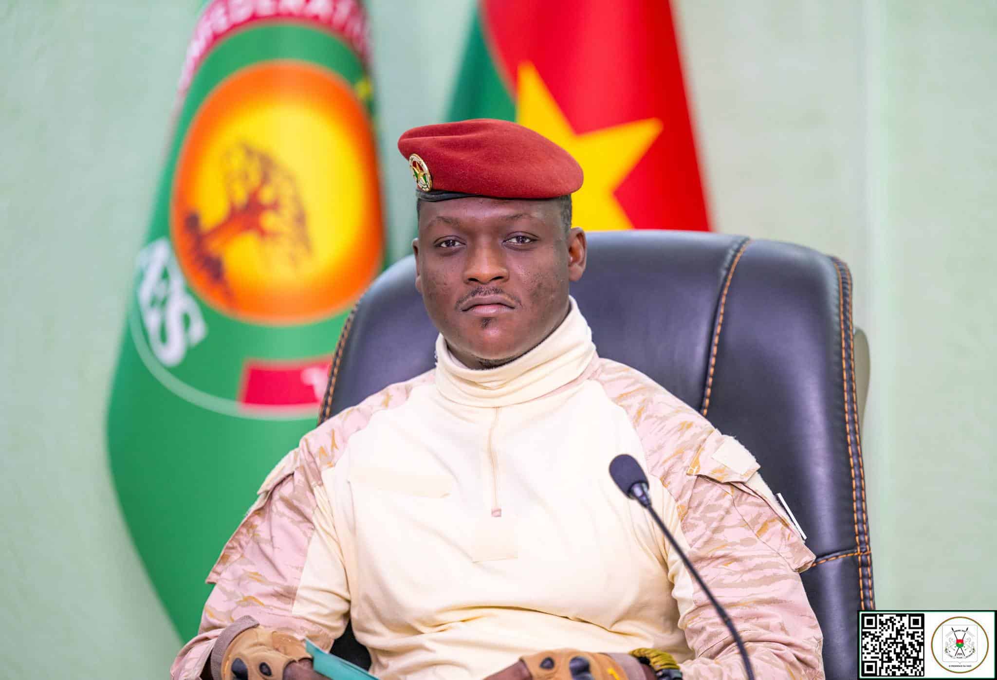 Capitaine Ibrahim Traoré, Président du Faso, Chef de l'Etat