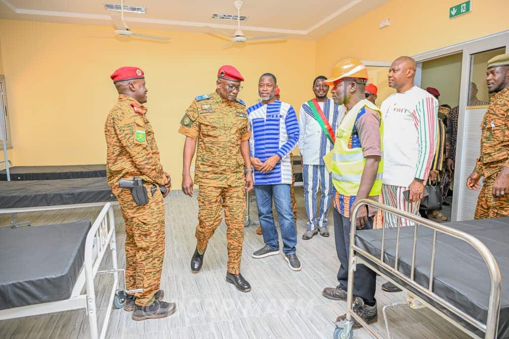 Le Centre médical militaire (CMM) du camp Nazi Boni à Dédougou a officiellement réceptionné, le vendredi 6 février 2026