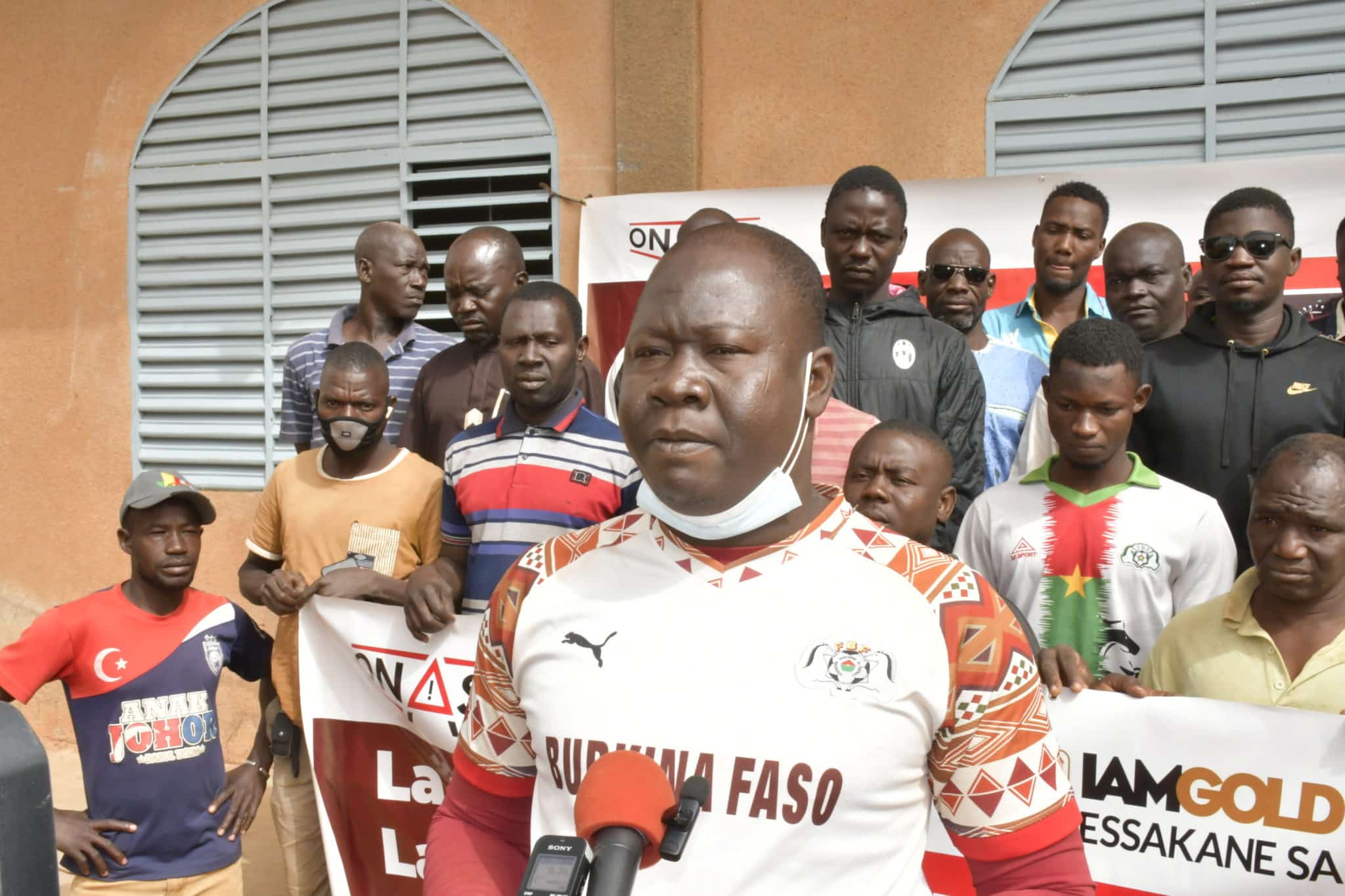 Ousmane Ouédraogo, représentant IAMGOLD Essakane SA à Kaya