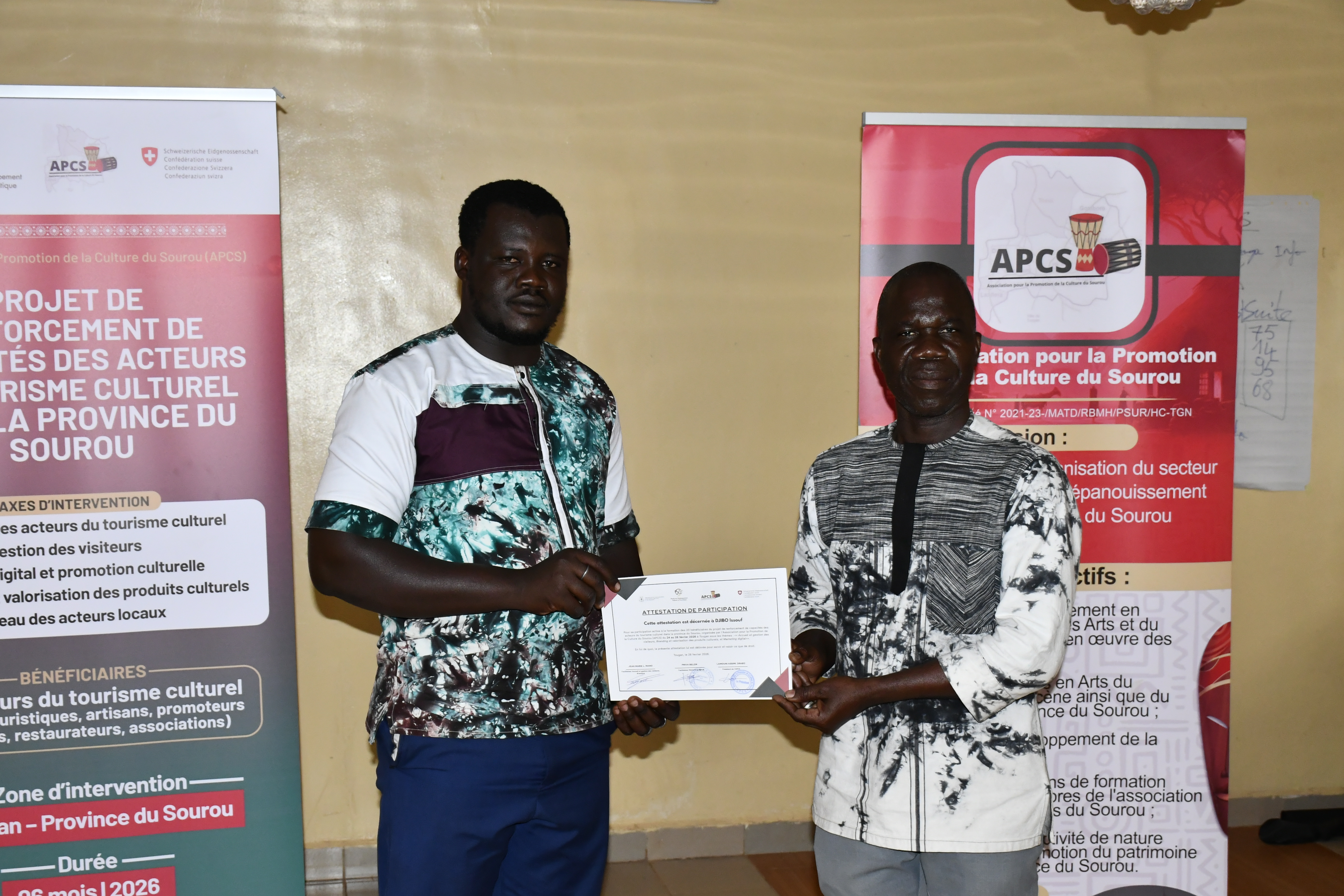 Djibo Issouf, blogueur et acteur culturel,