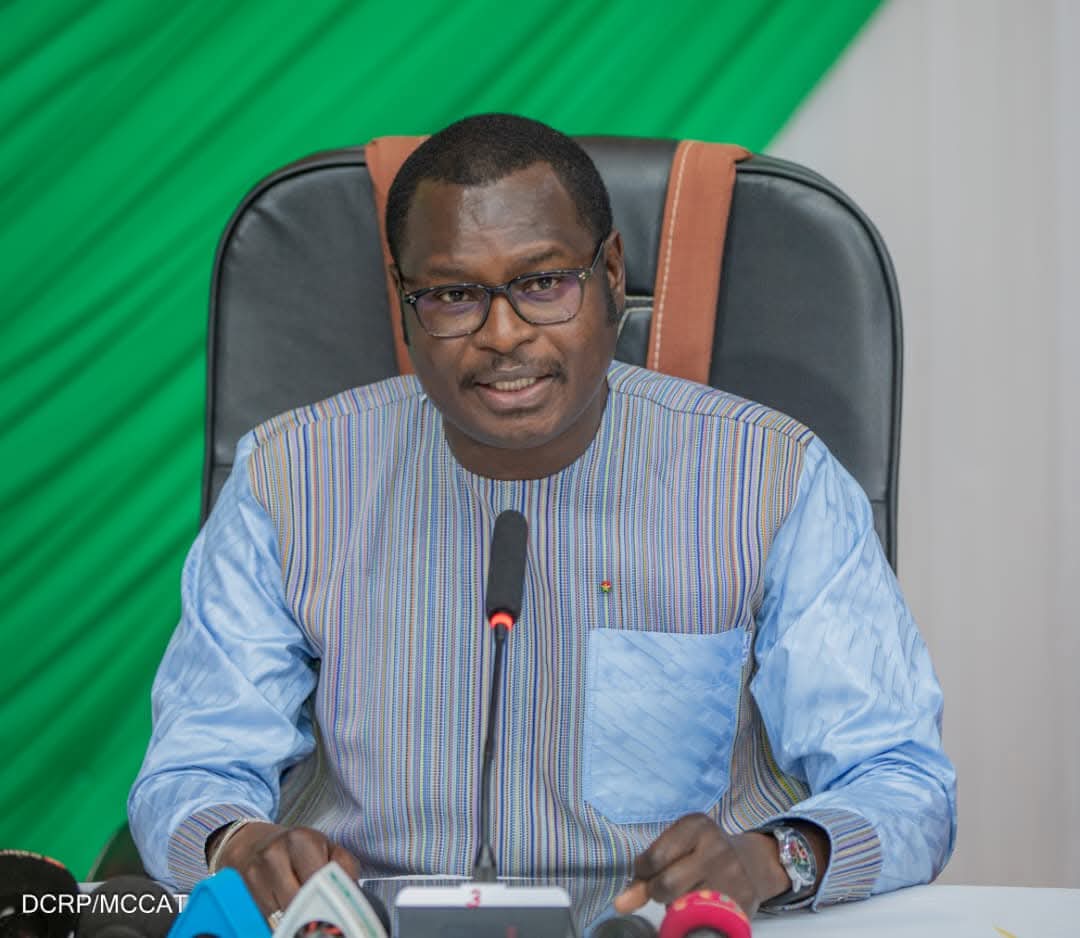 Pingdwendé Gilbert Ouédraogo, ministre de la communication