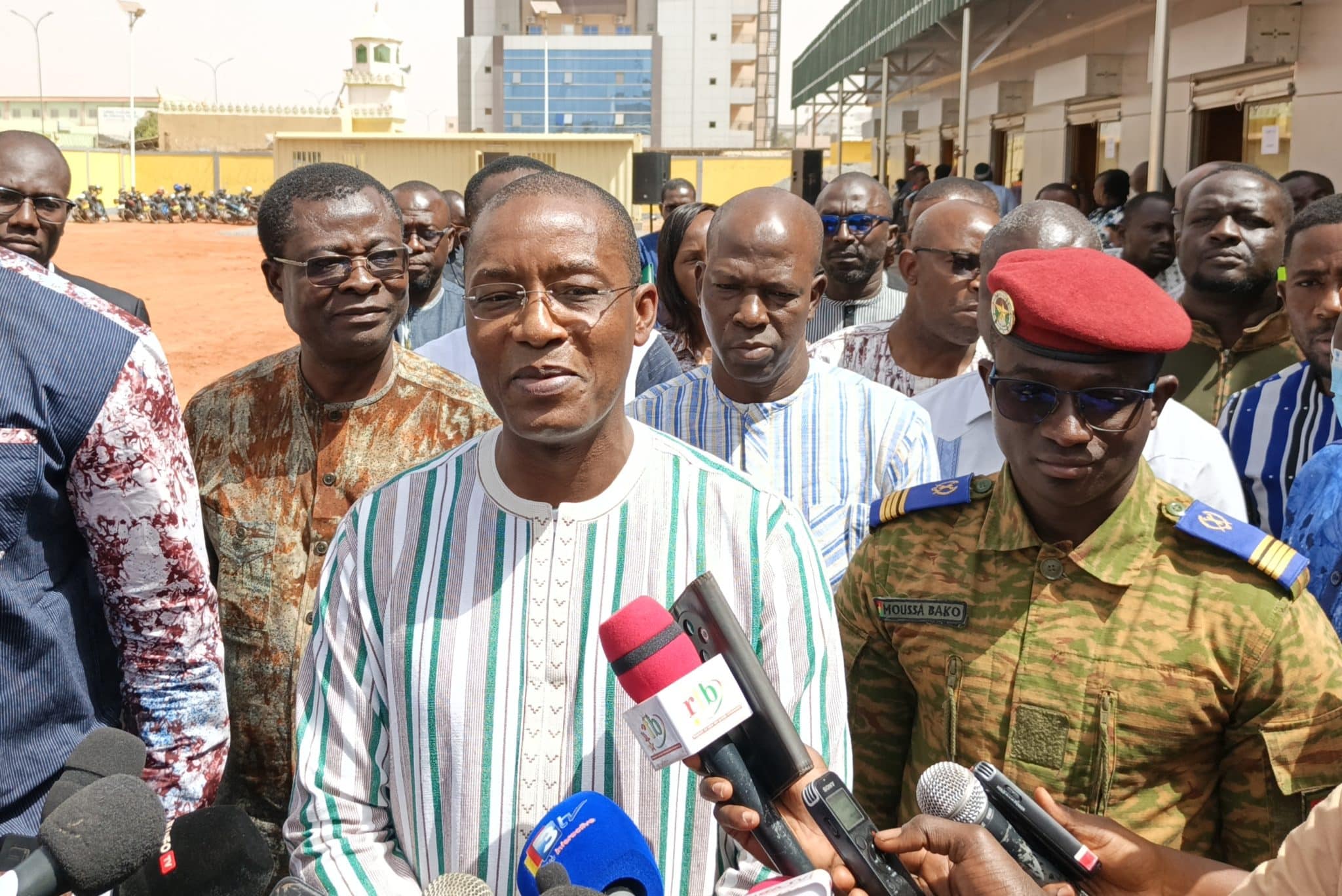 Serge Poda, ministre du Commerce