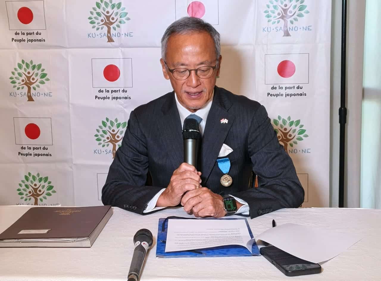 Jun Nagashima, ambassadeur du Japon au Burkina