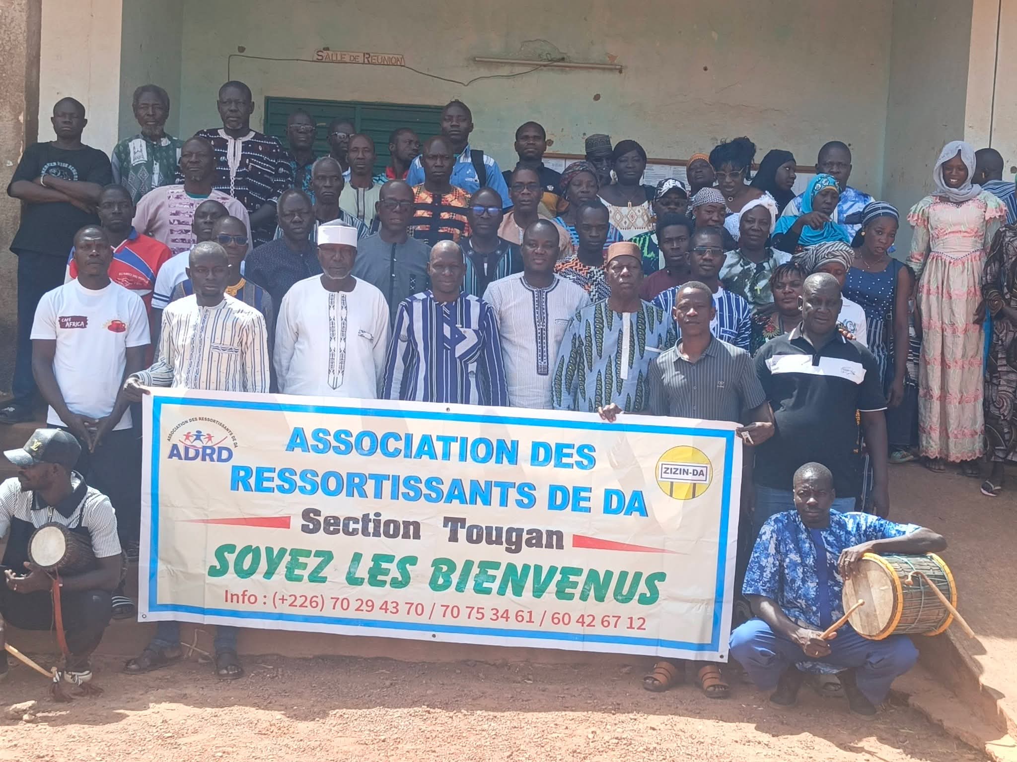 L'Association des réssortissants de la commune de Dâ recu en audience par le Haut commissaire de la province du Sourou