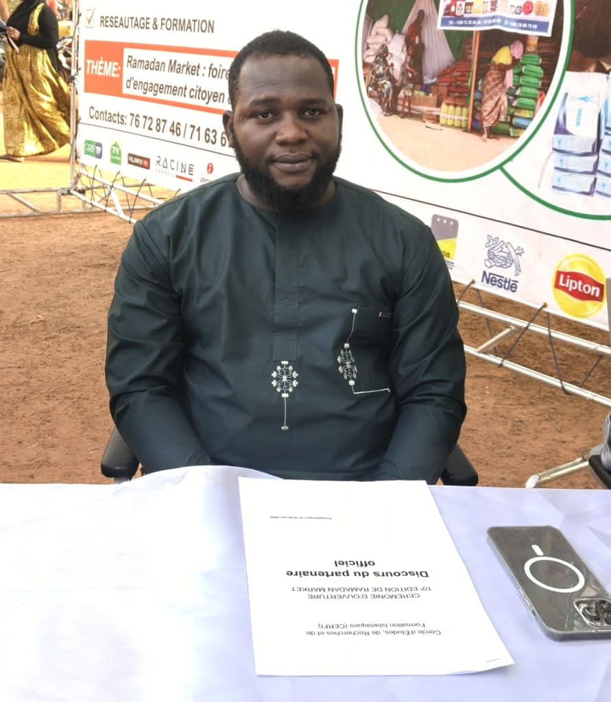 Oumar Cissé, représentant de KGB Groupe partenaire officiel