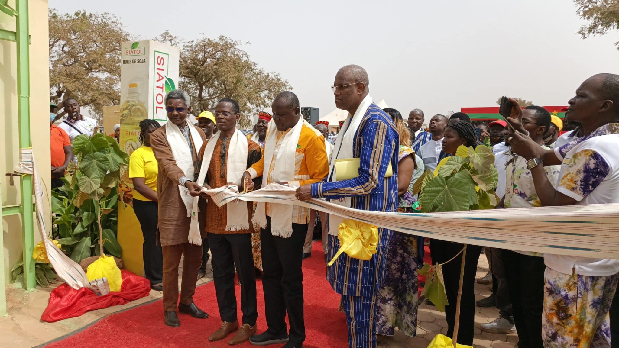 L'inauguration de son complexe industriel SIATOL