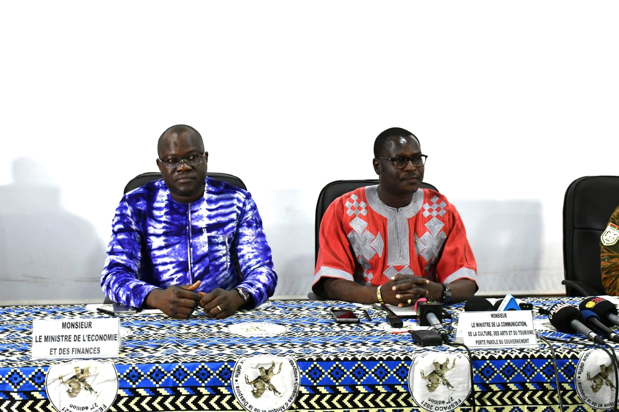 Gilbert Ouédraogo, Ministre de la Communication, annonçant la tournée nationale de redevabilité pour mars 2026