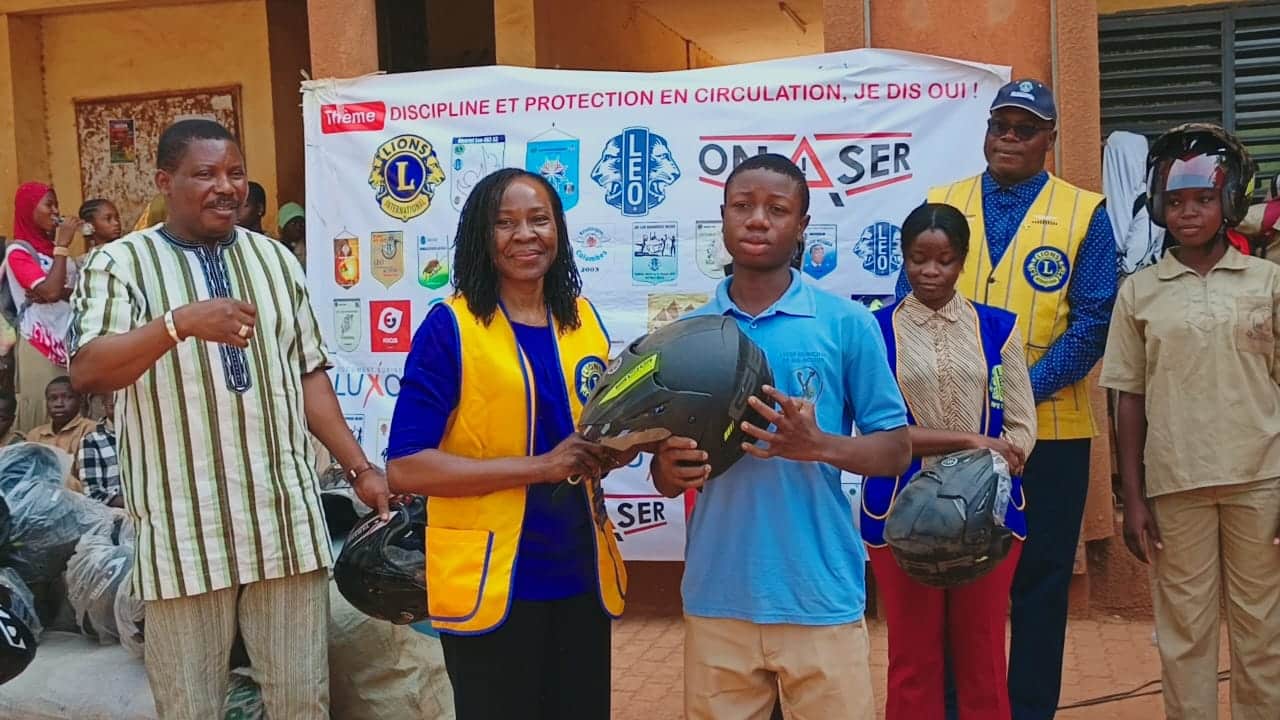Napina Claudette Toé, marraine de la cérémonie