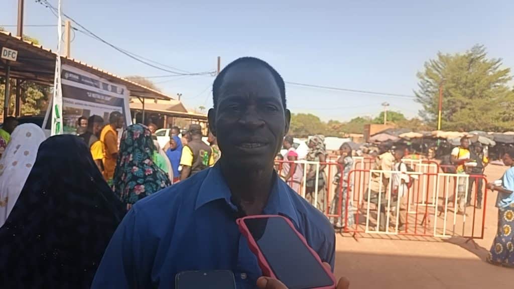 Daouda Ilboudo, président de la coordination des riverains de la gare