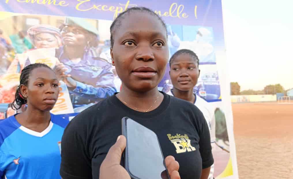 Le maréchal des logis Farida Sinaré