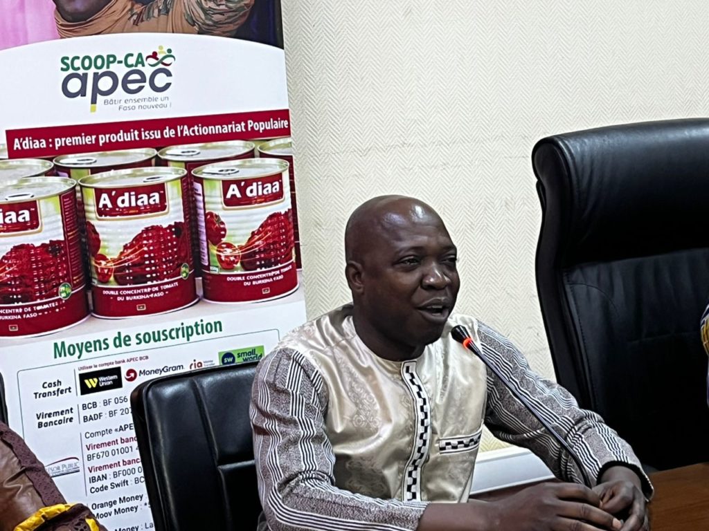 Karim Traoré, directeur général de l’APEC