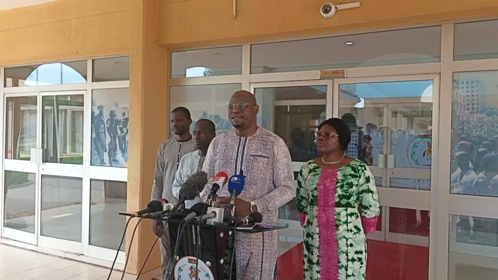 Me Edasso Rodrigue Bayala, ministre en charge de la justice