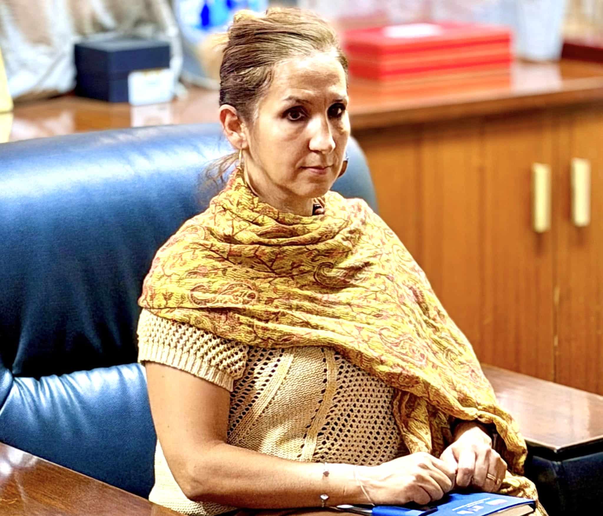 chargée d’affaires par intérim de la délégation de l’Union européenne au Niger, Nicoletta Avella