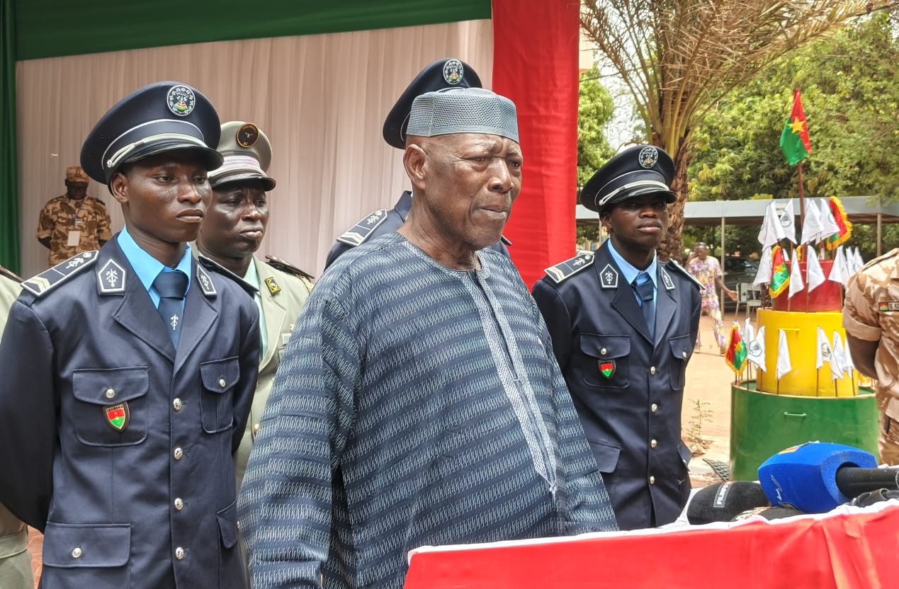 Le contrôleur général de police à la retraite Rasmané Ouangrawa